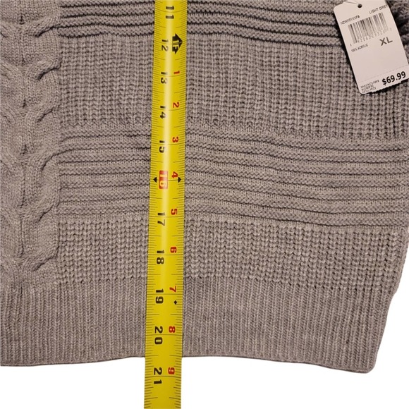 Numero Gray Knit Sweater - Picture 4 of 8
